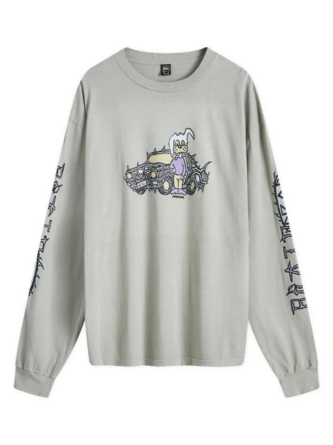 T-shirt in cotone F24T01004089 SEAGRASS BRAIN DEAD 