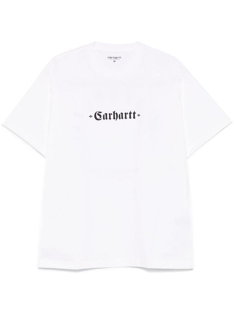 T-shirt 'Greatest Hits' con stampa logo goth I034394 00AXX CARHARTT WIP 