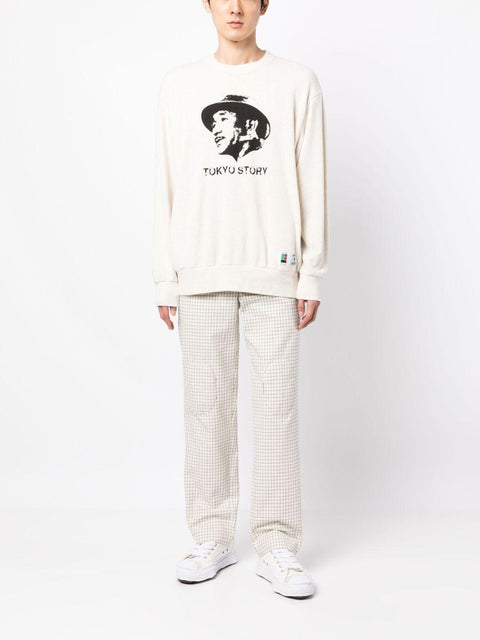 Felpa con stampa UC1C48054 OATMEAL UNDERCOVER 