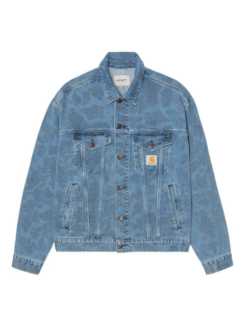 Giacca denim Duck Helston I033766 2I235 CARHARTT WIP 