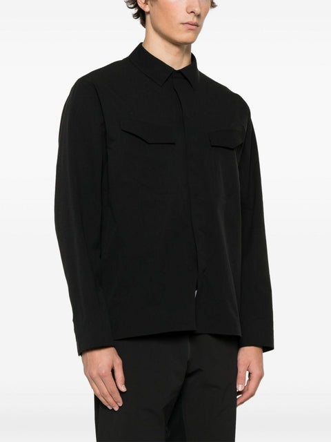 VEILANCE FIELDLSSHIRT9635BLACK