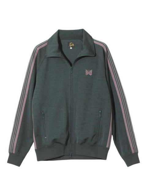 Felpa con zip RW314 GREEN NEEDLES 