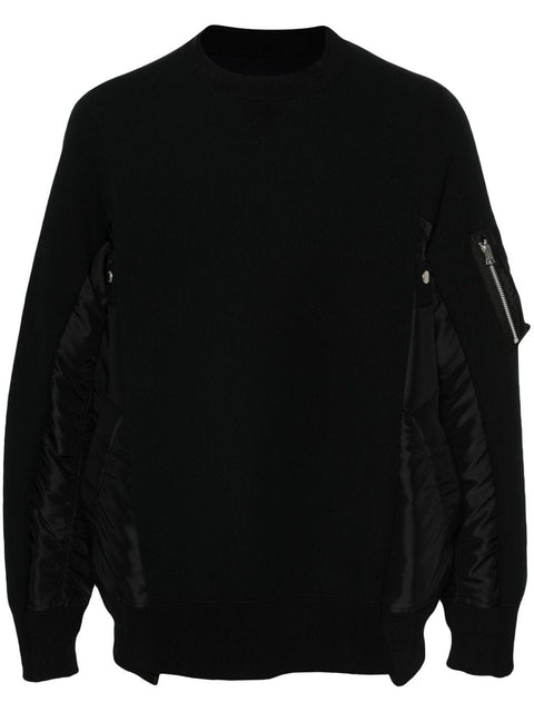 Maglia girocollo SCM221 002 SACAI 