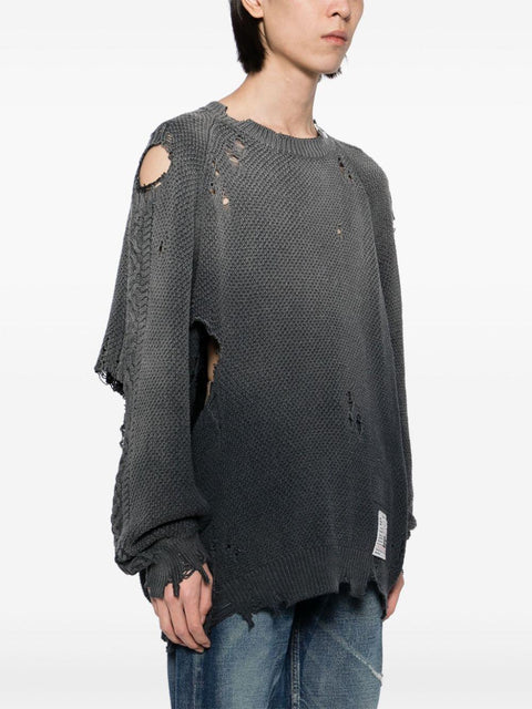 Pullover in maglia Sun Faded