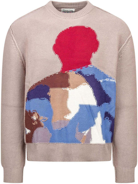 Maglia con ricamo