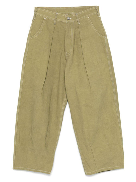 Pantalone Lush SSS25TRLUCCANOLI OLIVEWONKYWEAR STORY MFG 