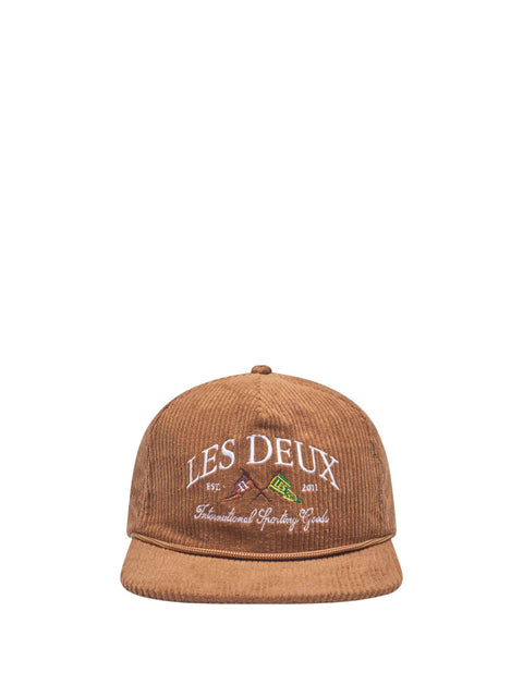 Cappello da baseball Ivy League in velluto 1000525 819 LES DEUX 