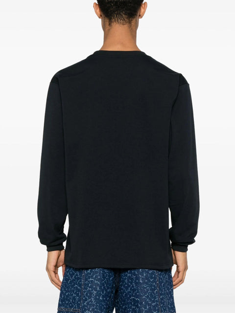 T-shirt a maniche lunghe RW351 BLACK NEEDLES 