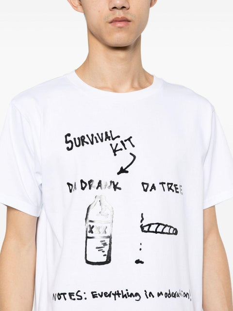 T-shirt in cotone MTSS24TT06791019 1019 MOTR 