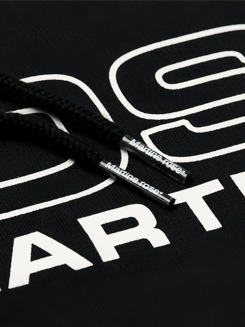 Felpa in cotone 625JS01002CW BLK MARTINE ROSE 