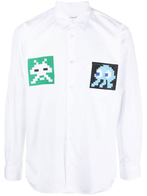 Camicia in cotone FJB028 1 COMME DES GARÇONS PLAY 