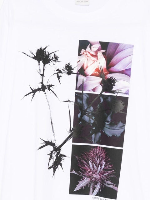 T-shirt "Hegland" maniche lunghe 2520211202603 001 DRIES VAN NOTEN 