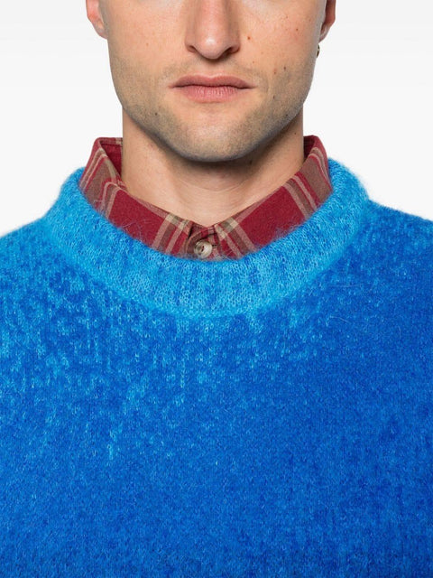 Maglia in lana ERL09N001 BLUE ERL 