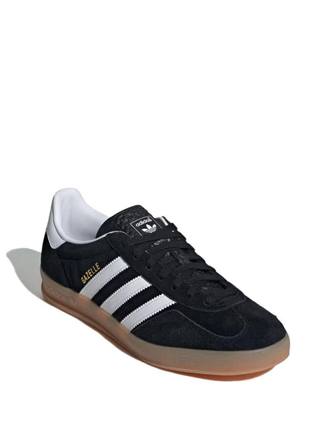 Sneaker Gazelle Indoor JI2060U GAZELLECBLACKFTWWHTGUM2 ADIDAS 