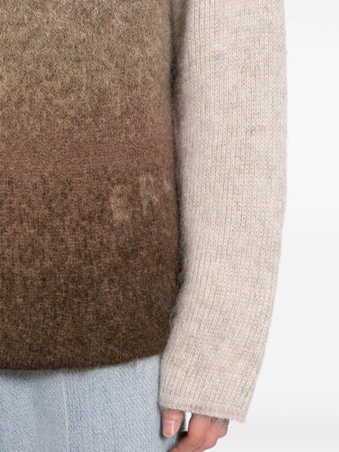 Maglione Gradient Rainbow ERL07N201 BROWN ERL 