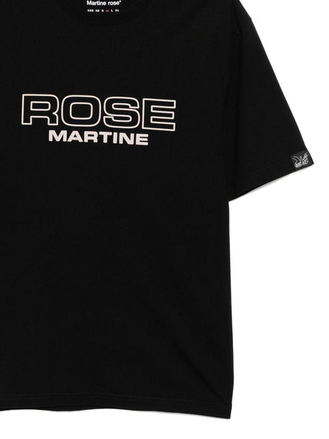 T-shirt in cotone 603JE01001CW BLK MARTINE ROSE 