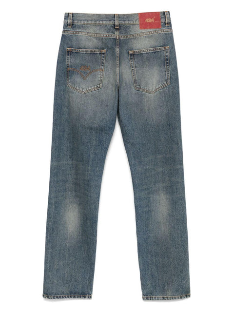 Jeans con logo FFF4MT30AP TE001501 424 