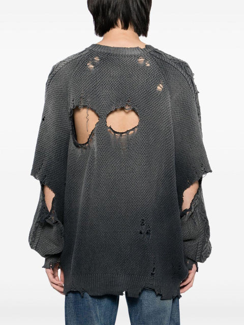 Pullover in maglia Sun Faded