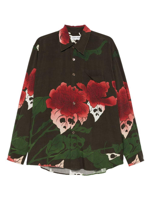 Camicia Above M4252AH HELLOFWEENPRINT OUR LEGACY 
