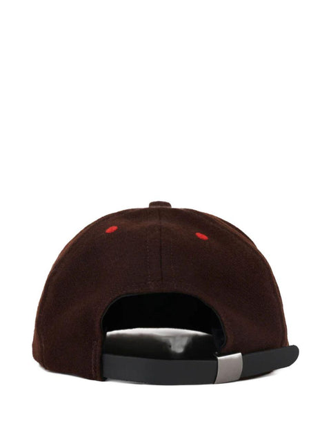 Cappello 6 Panel hat Logohead BDW24H010047 BURGUNDY BRAIN DEAD 