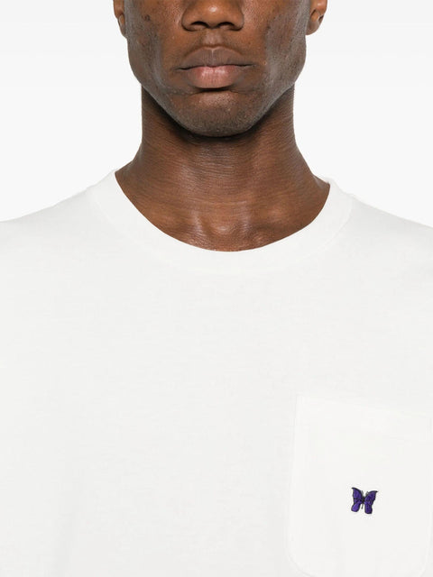 T-shirt a maniche lunghe RW351 WHITE NEEDLES 