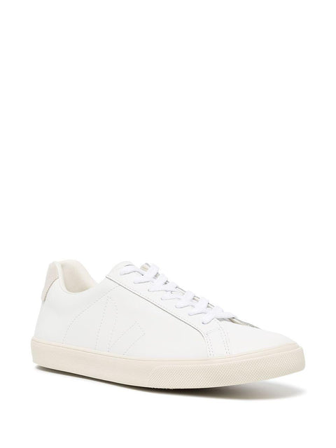 Sneaker in pelle con logo