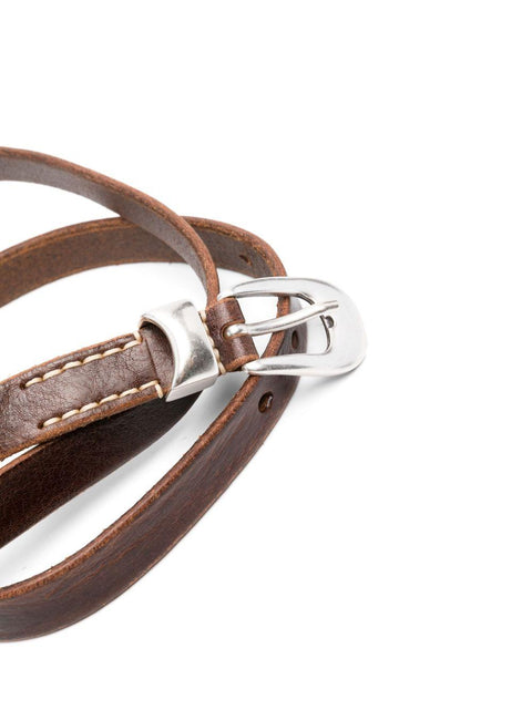 Cintura in pelle A2208BBR BROWN OUR LEGACY 