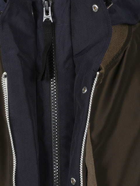 Giacca bomber in nylon 2503784M 532 SACAI 