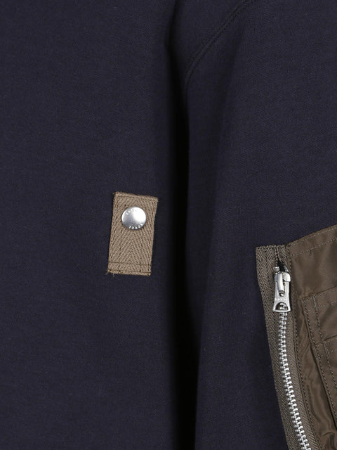 Maglia girocollo in cotone 2503789M 233 SACAI 
