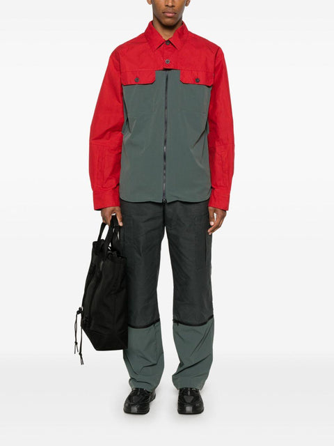 Pantalone cargo bimateriale