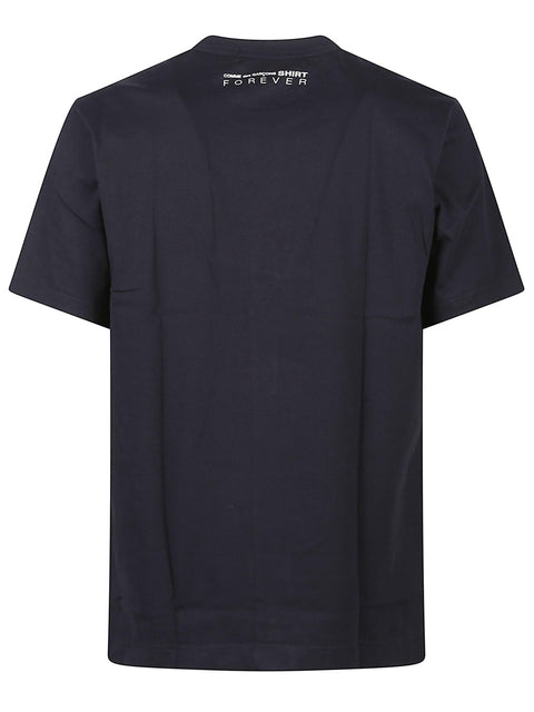 T-shirt girocollo FZ-T004-PER 2NAVY COMME DES GARÇONS SHIRT 