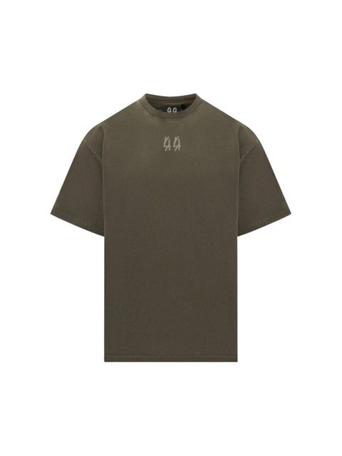 T-shirt in cotone con logo B0030556 FA673P678 44 LABEL GROUP 