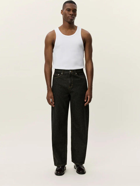 Jeans in denim "Ricky 2-Tone" 1000517 100 LES DEUX 