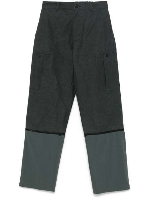 Pantalone cargo bimateriale