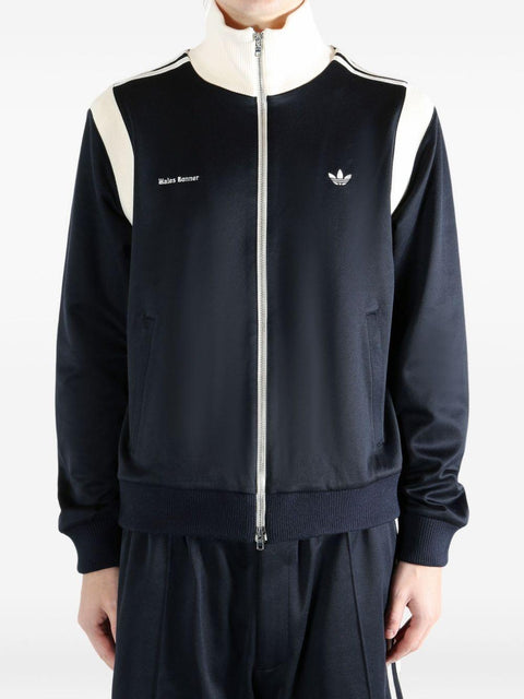 Maglia full zip "WB Twill TT" KD0307 NTNAVY ADIDAS BY WALES BONNER 