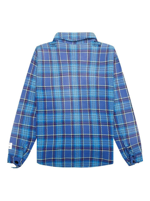 Camicia Marley Flannel MYF1131 LTGREEN GALLERY DEPT. 