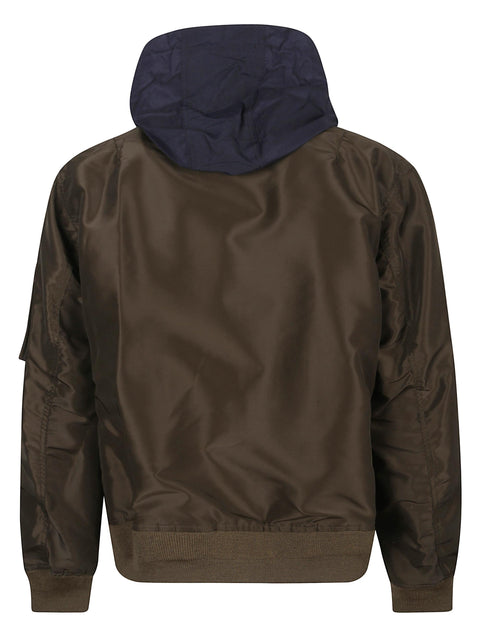 Giacca bomber in nylon 2503784M 532 SACAI 
