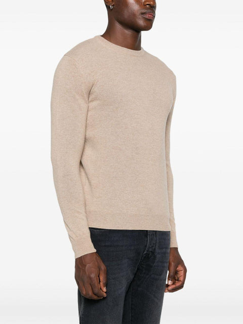 Maglione in lana beige CFWOKN0278 MRUF04697417 WOOLRICH 