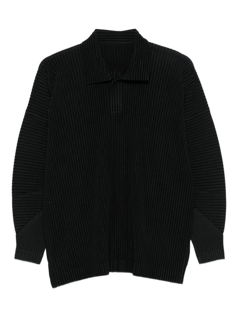 Polo manica lunga con bottoni HP58JM082 15 HOMME PLISSE' ISSEY MIYAKE 