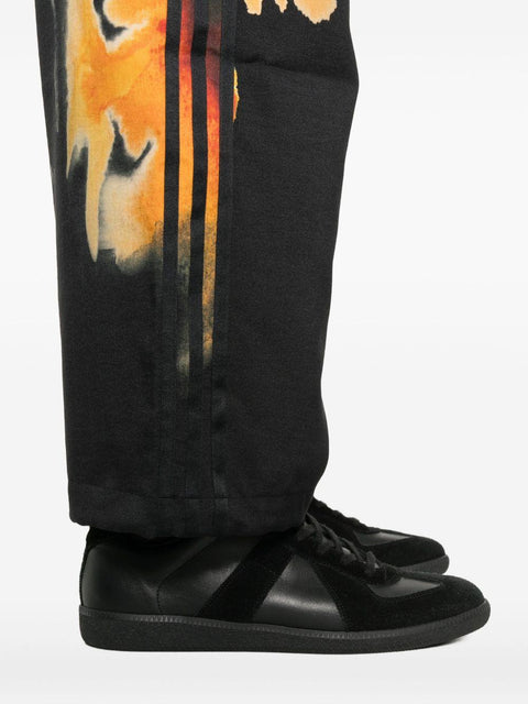 Pantalone tuta con disegno stampato KA9620 BLACK Y-3 