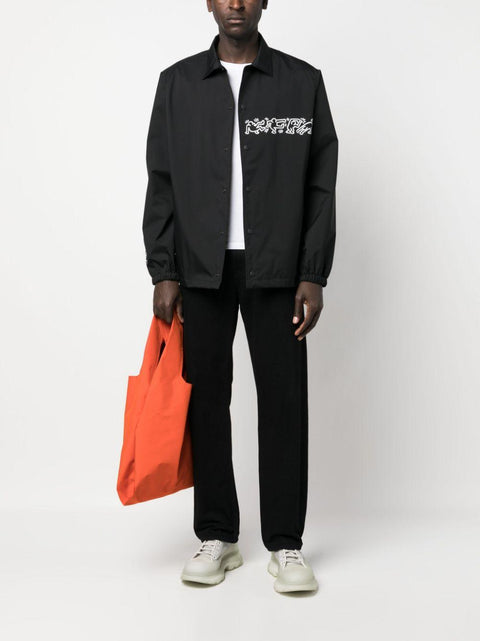 Giacca con logo WKJ020051 BLACK/WHITE JUNYA WATANABE 