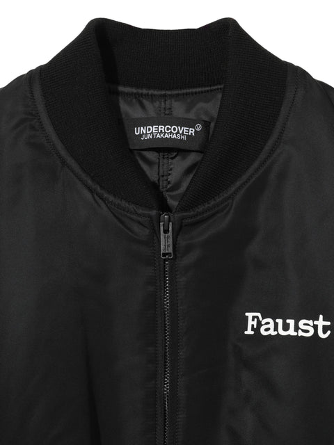 Bomber con logo UC2E42182 BLACK UNDERCOVER 
