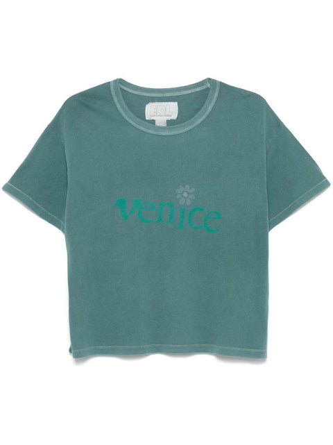 T-shirt in cotone con stampa