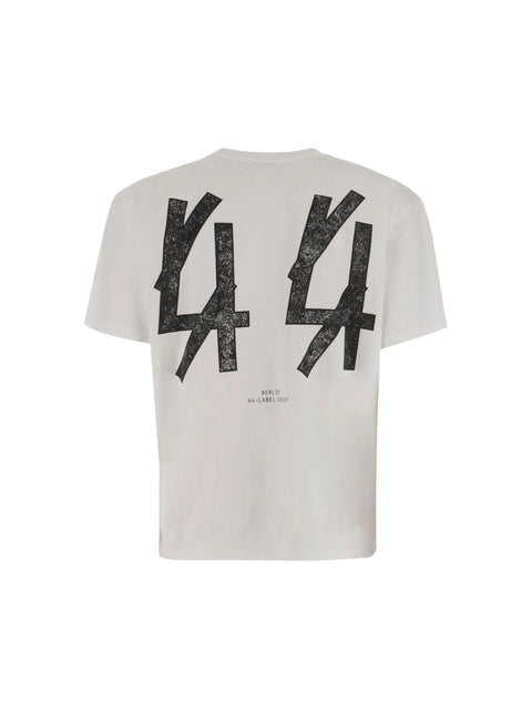T-shirt in cotone con logo B0030556 FA582P663 44 LABEL GROUP 