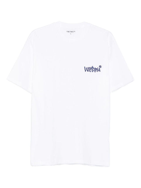 T-shirt manica corta con logo I035495 0IYXX CARHARTT WIP 