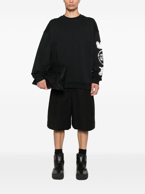 Felpa con stampa JX4749 BLACK Y-3 