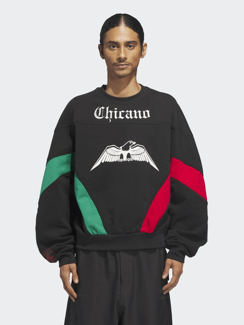 Felpa Ball KF3196 FLEECECREWNECKBLACK ADIDAS X WILLY CHAVARRIA 