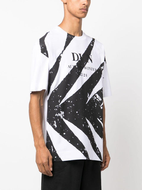 T-shirt in cotone 2320211127602 HELI001 DRIES VAN NOTEN 