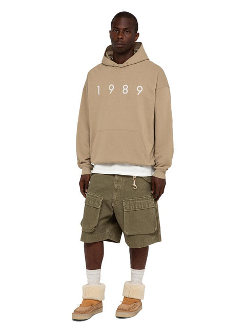 Felpa con logo D06/10 DUSTYKHAKI 1989 STUDIO 
