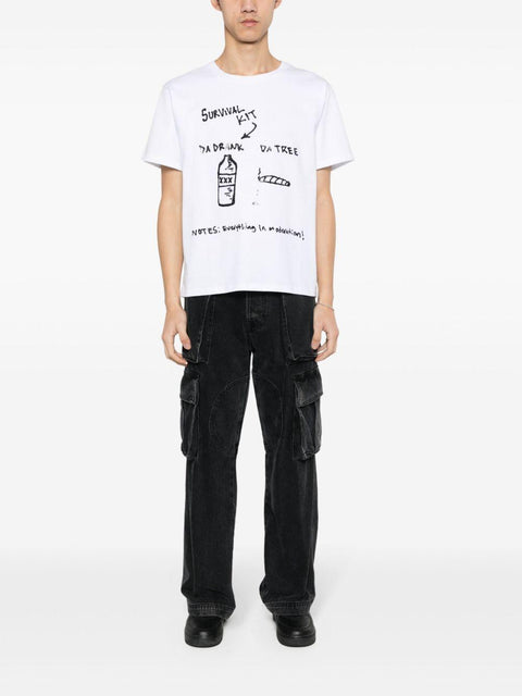 T-shirt in cotone MTSS24TT06791019 1019 MOTR 